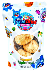 Freeze Dried Caramel Apple Pops (ONLINE ORDER ONLY)