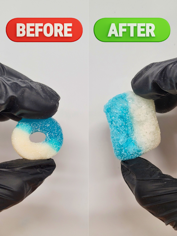 Blue Raspberry Peach Rings (ONLINE ORDER ONLY)