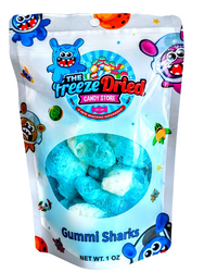 Freeze Dried Gummi Sharks (ONLINE ORDER ONLY)