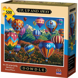 Up, Up & Away 500 Piece Jigsaw Puzzle Dowdle (ONLINE ORDER ONLY)