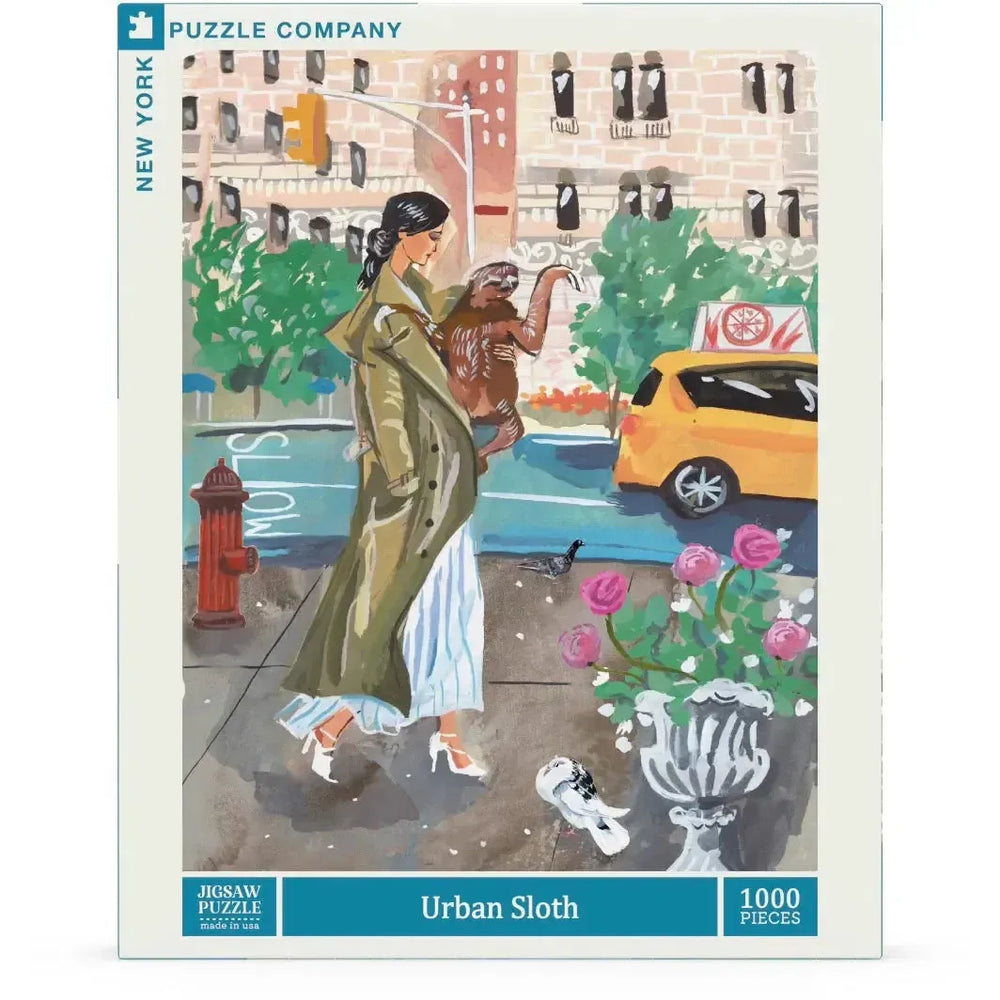 Urban Sloth 500 Piece Jigsaw Puzzle NYPC (ONLINE ORDER ONLY)