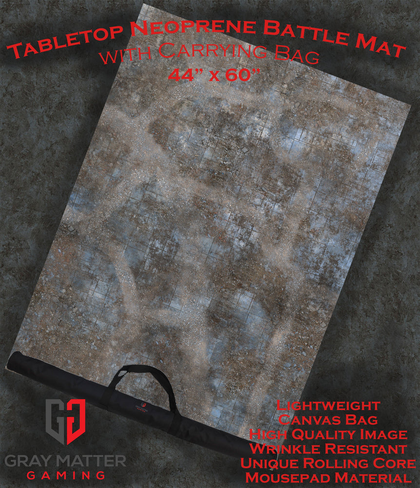Urban Ruins - Neoprene Battle Mat with Bag (Online Order Only)