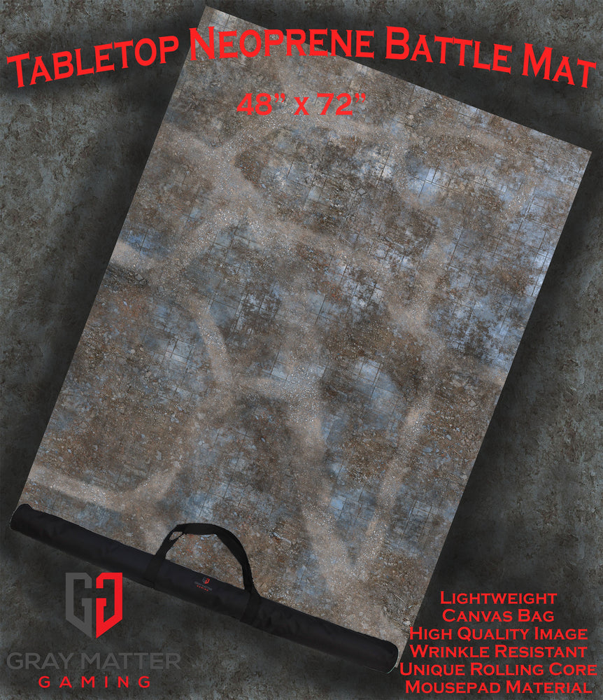 Urban Ruins - Neoprene Battle Mat with Bag (Online Order Only)