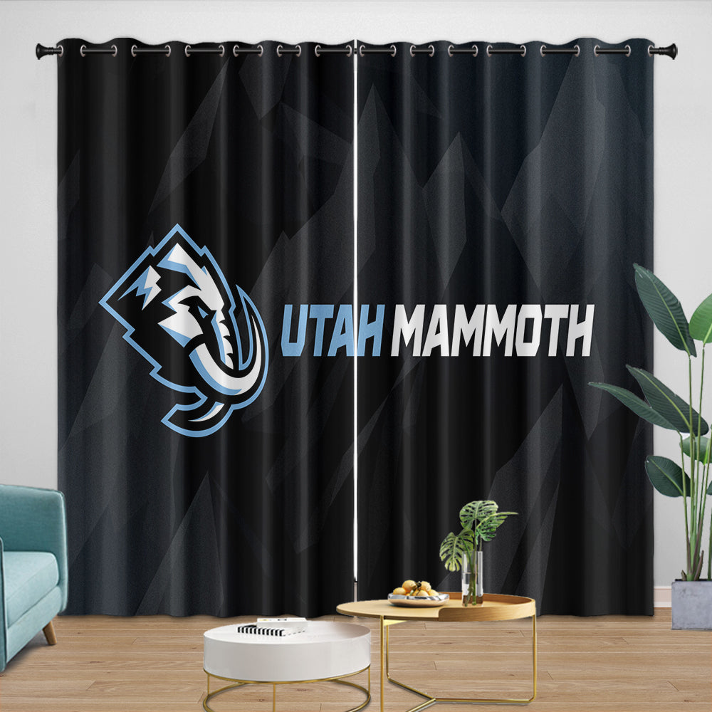 Utah Mammoth Curtains Blackout Window Drapes Room Decoration (Online Order Only)