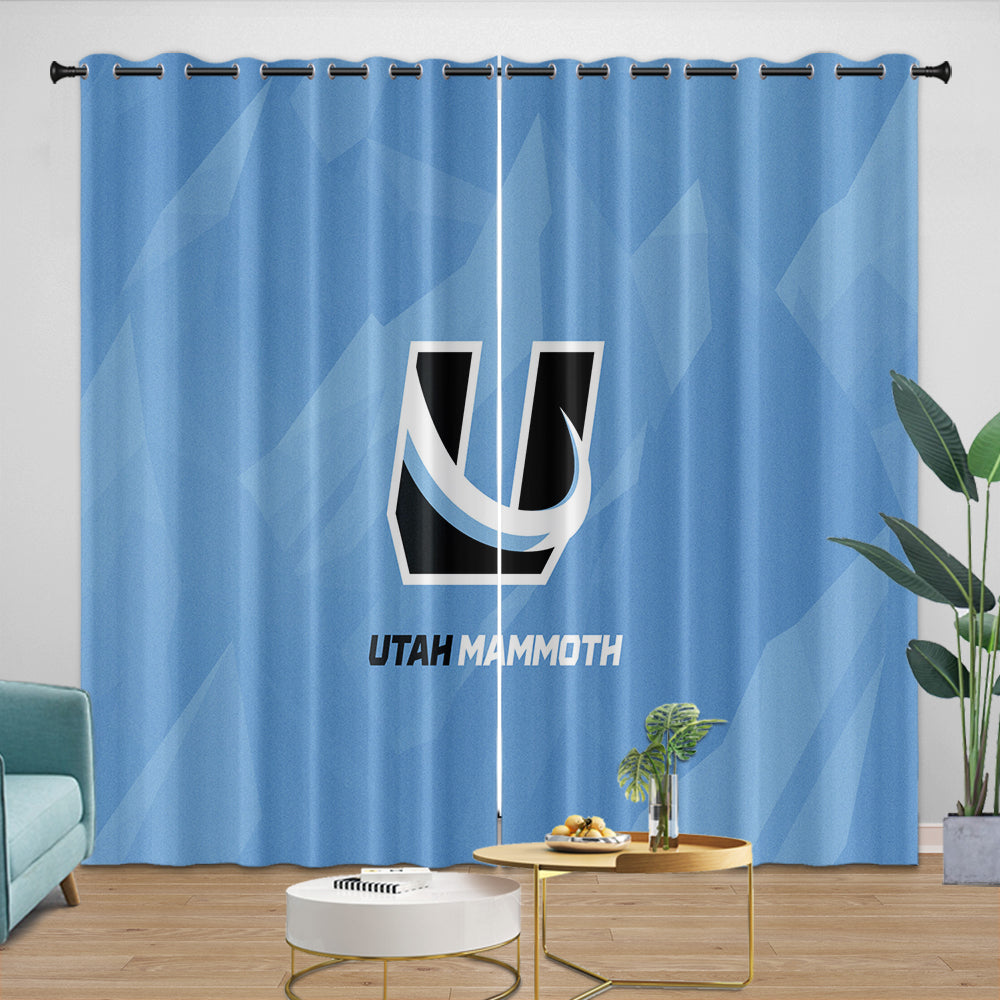 Utah Mammoth Curtains Blackout Window Drapes Room Decoration (Online Order Only)