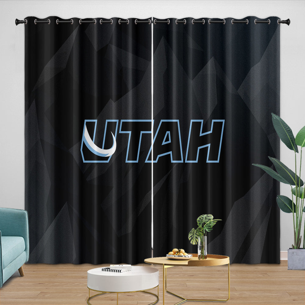 Utah Mammoth Curtains Blackout Window Drapes Room Decoration (Online Order Only)