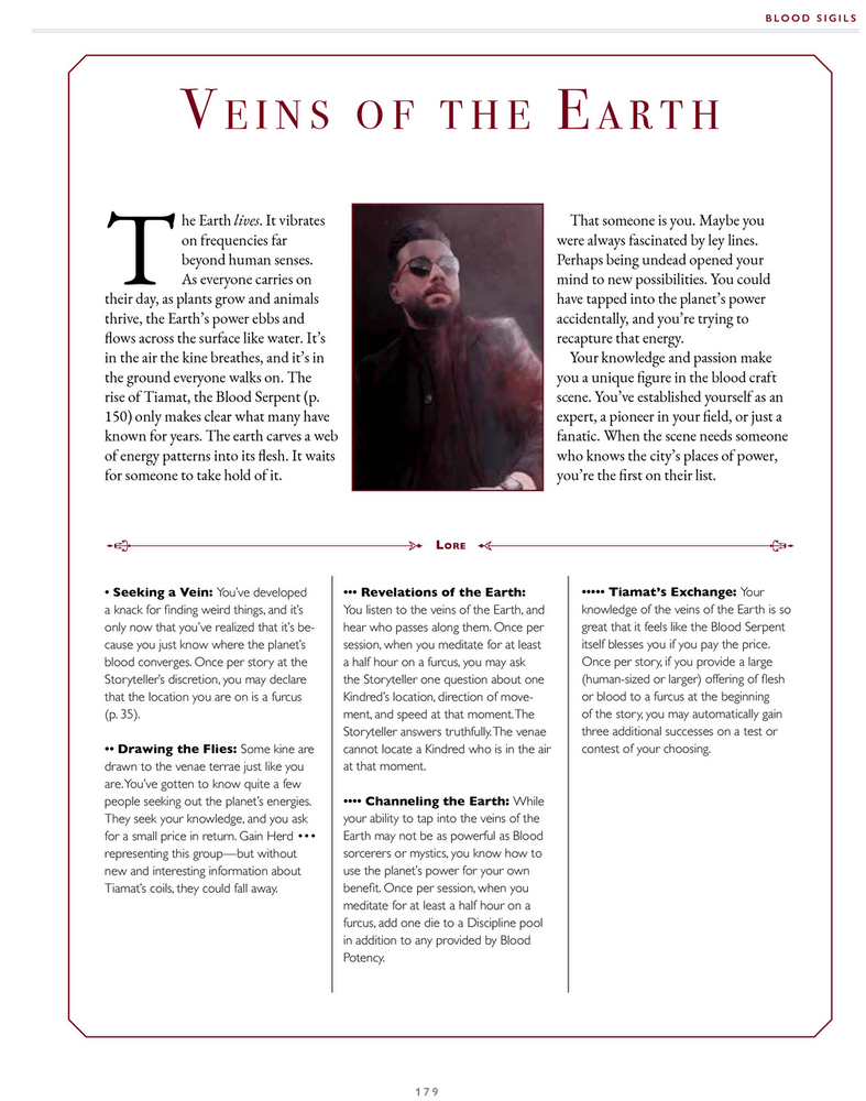 Vampire: The Masquerade (5th Edition) - Blood Sigils Sourcebook (ONLINE ORDER ONLY)