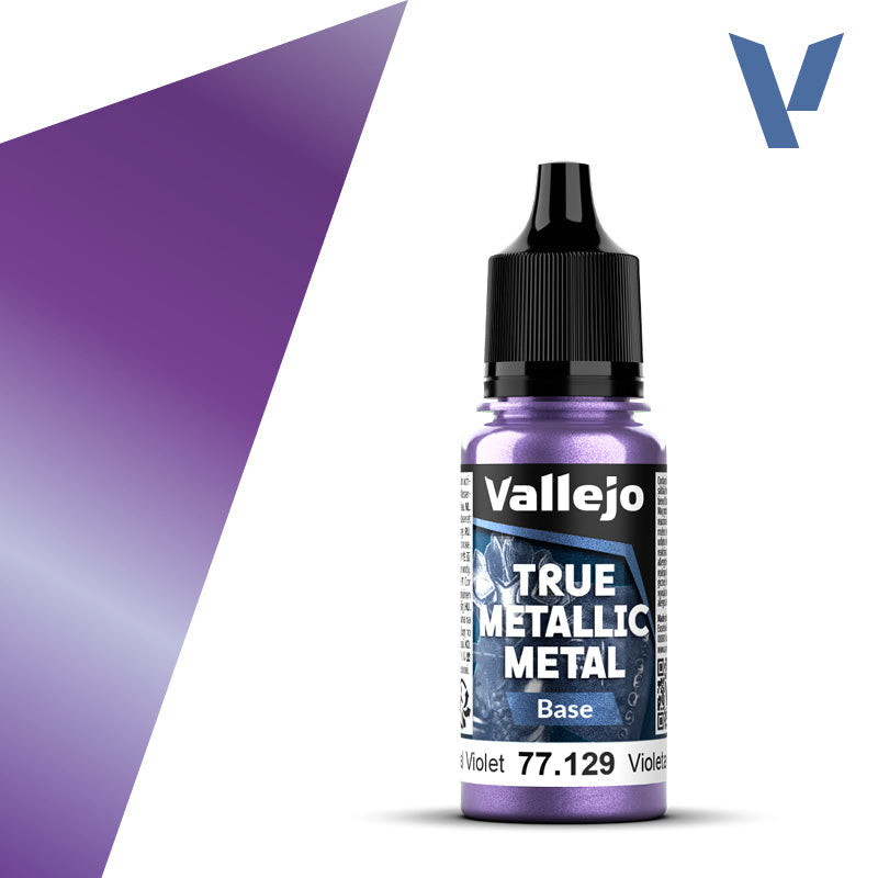 Vallejo True Metallic Metal: Celestial Violet - Base (18 ml)