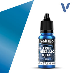 Vallejo True Metallic Metal: Sapphire Blue - Base (18 ml)