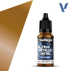 Vallejo True Metallic Metal: Arcane Gold - Airbrush (18 ml)