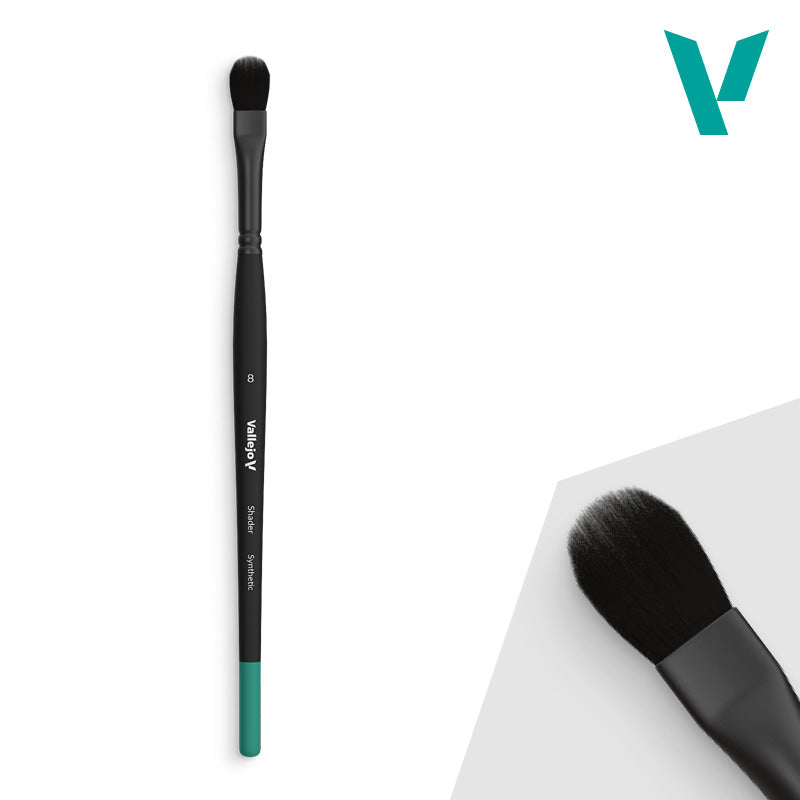 Hobby Brushes: Shader - Synthetic - No. 8 (ONLINE ORDER ONLY)