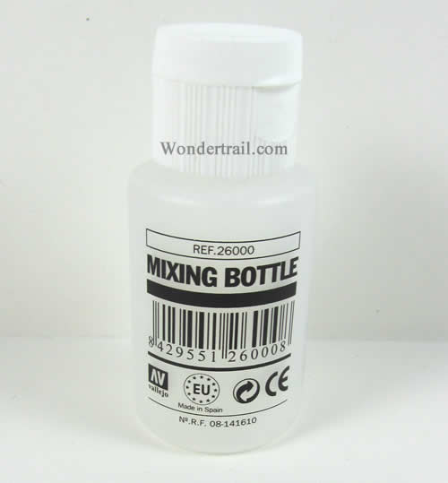 VAL26000 Mixing Bottle 35ml (Empty) 1 Bottle Vallejo Paints (ONLINE ORDER ONLY)