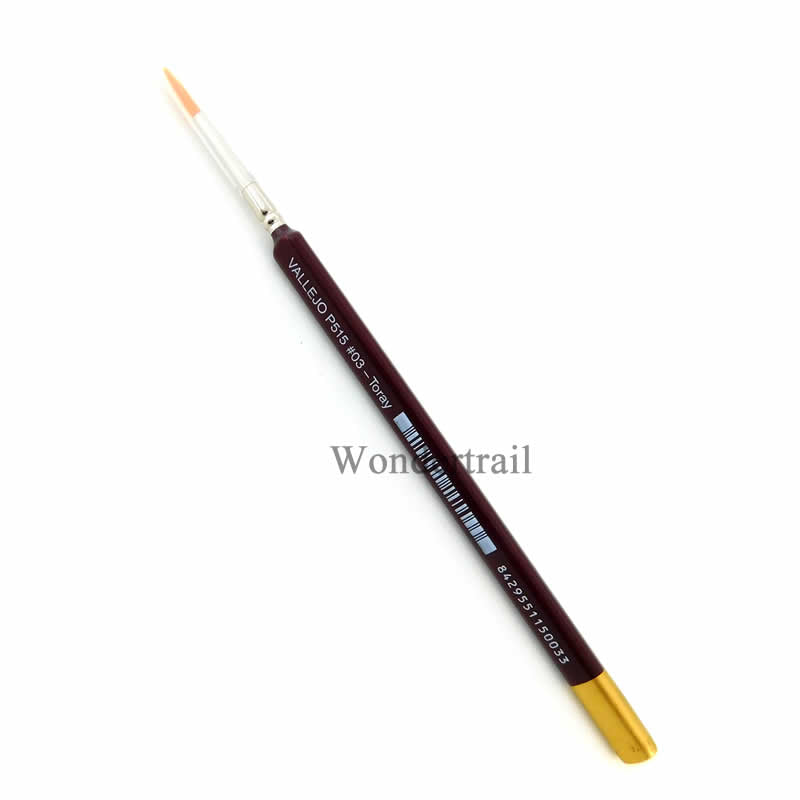 VALP15003 No 3 Toray Triangular Handle Paint Brush Vallejo Model Paint (ONLINE ORDER ONLY)