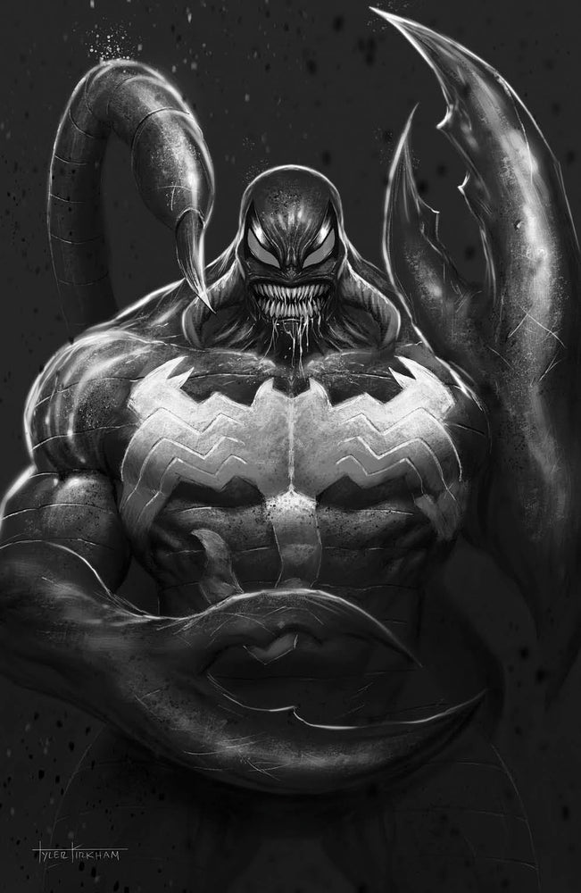 Venom #30 GRAY SCALE Tyler Kirkham Exclusive Virgin Var (11/18/2020) (ONLINE ORDER ONLY)