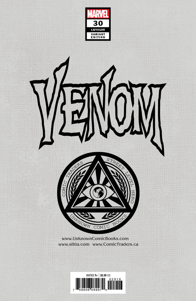 Venom #30 Unknown Comics Tyler Kirkham Exclusive Var (11/18/2020) (ONLINE ORDER ONLY)