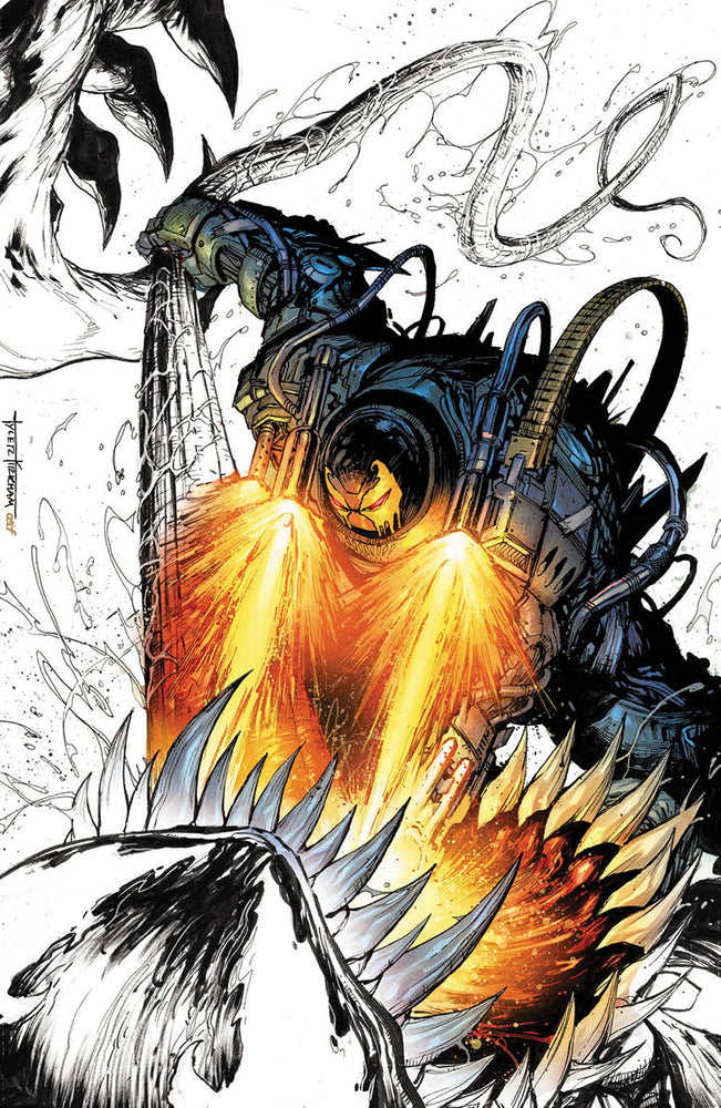 VENOM #27 UNKNOWN COMICS TYLER KIRKHAM SECRET COLOR SPLASH (ONLINE ORDER ONLY)