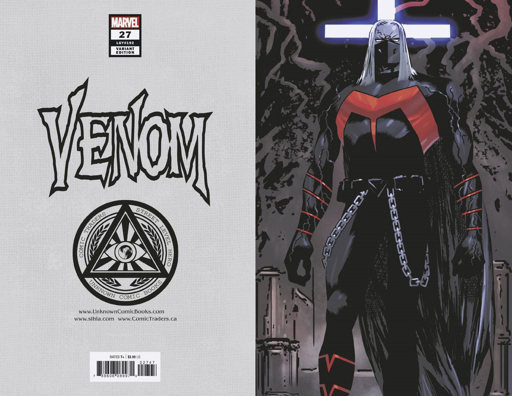 VENOM #27 UNKNOWN COMICS EXCLUSIVE 3RD PTG VIRGIN VAR (10/07/2020) (ONLINE ORDER ONLY)