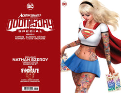[Signed by Nathan Szerdy] ACTION COMICS PRESENTS DOOMSDAY SPECIAL #1 (ONE SHOT) NATHAN SZERDY (616) EXCLUSIVE TATTOO VIRGIN VAR [IN STOCK] (ONLINE ORDER ONLY)