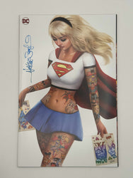 [Signed by Nathan Szerdy] ACTION COMICS PRESENTS DOOMSDAY SPECIAL #1 (ONE SHOT) NATHAN SZERDY (616) EXCLUSIVE TATTOO VIRGIN VAR [IN STOCK] (ONLINE ORDER ONLY)