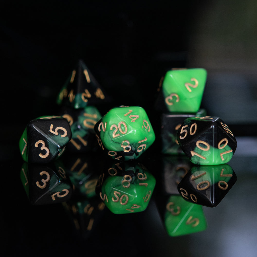 Vortex Acrylic Dice Set (ONLINE ORDER ONLY)
