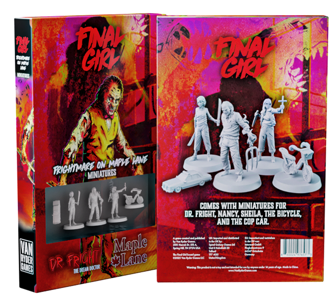 Final Girl: Frightmare on Maple Lane - Miniatures