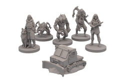 Final Girl: Panic at Station 2891 - Miniatures