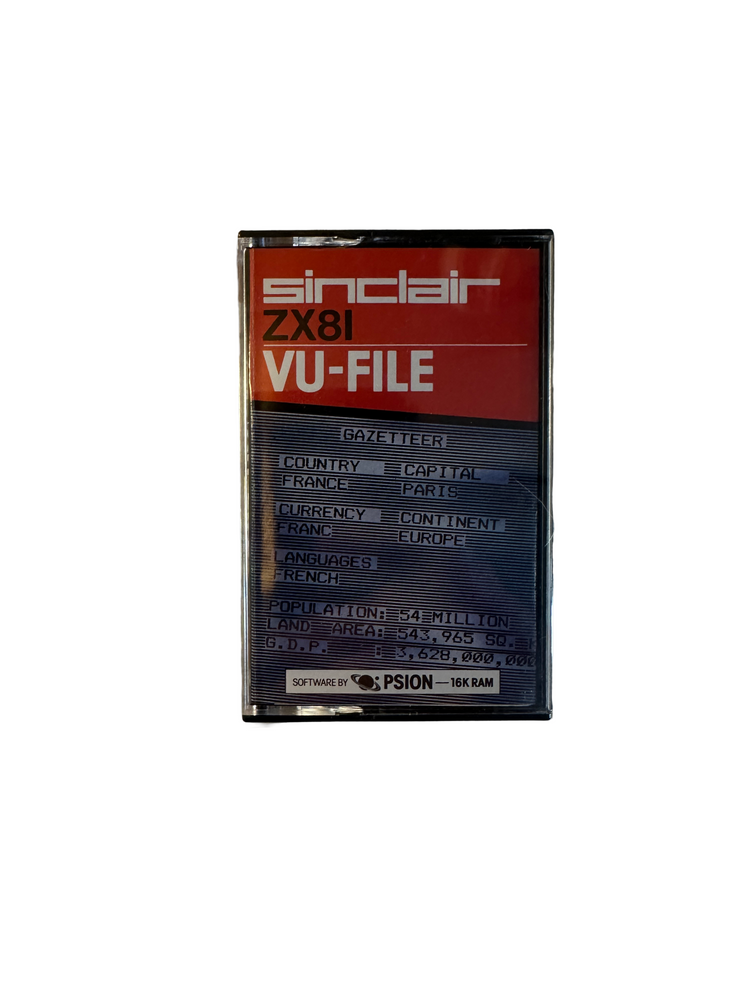 Timex Sinclair 1000 Cassette Lot - (17) - Pac Rabbit, Chess, etc. (Online Order Only)