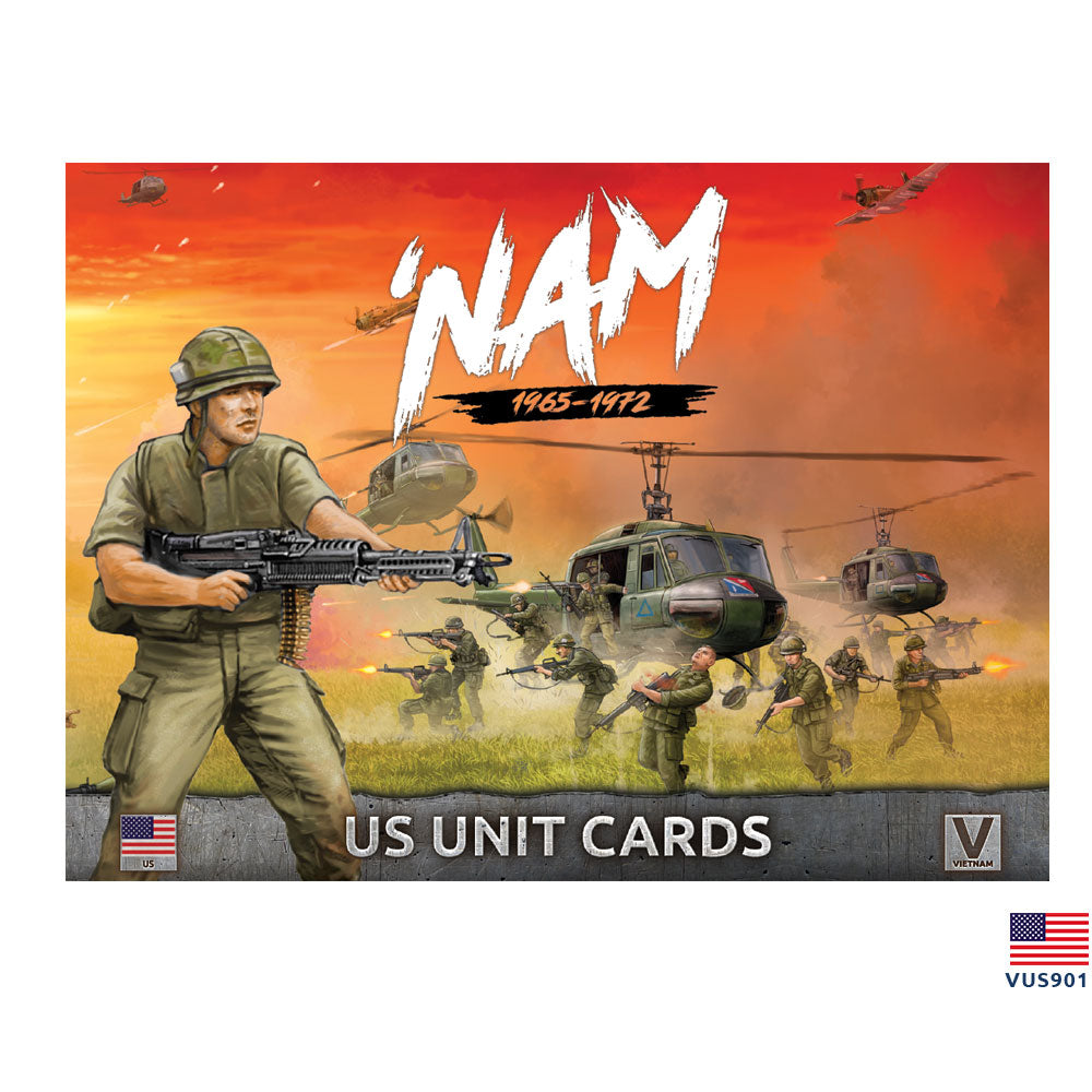 Flames of War: 'NAM - US Unit Cards (ONLINE ORDER ONLY)