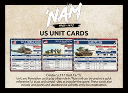 Flames of War: 'NAM - US Unit Cards (ONLINE ORDER ONLY)