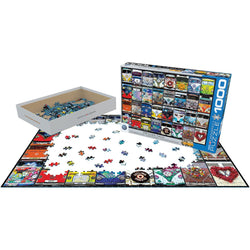 VW Cool Faces 1000 Piece Jigsaw Puzzle Eurographics (ONLINE ORDER ONLY)