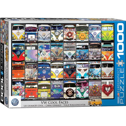 VW Cool Faces 1000 Piece Jigsaw Puzzle Eurographics (ONLINE ORDER ONLY)
