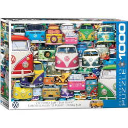 VW Funky Jam 1000 Piece Jigsaw Puzzle Eurographics (ONLINE ORDER ONLY)