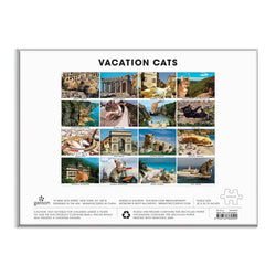 Vacation Cats 1500 Piece Jigsaw Puzzle Galison (ONLINE ORDER ONLY)