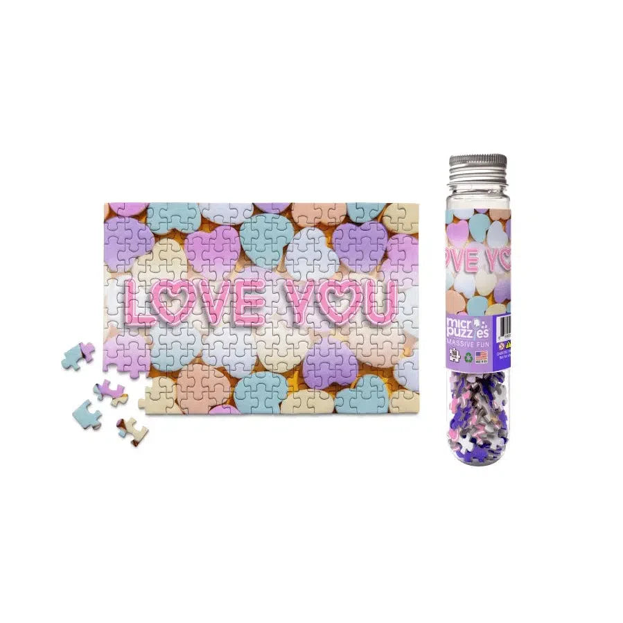 Valentines Hearts 150 Piece Mini Jigsaw Puzzle Micro Puzzles (ONLINE ORDER ONLY)