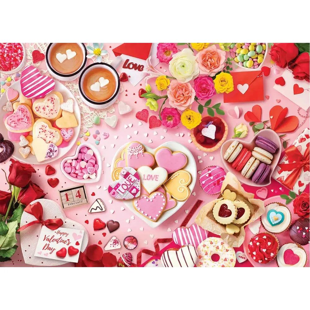 Valentine's Table 1000 Piece Jigsaw Puzzle Eurographics (ONLINE ORDER ONLY)