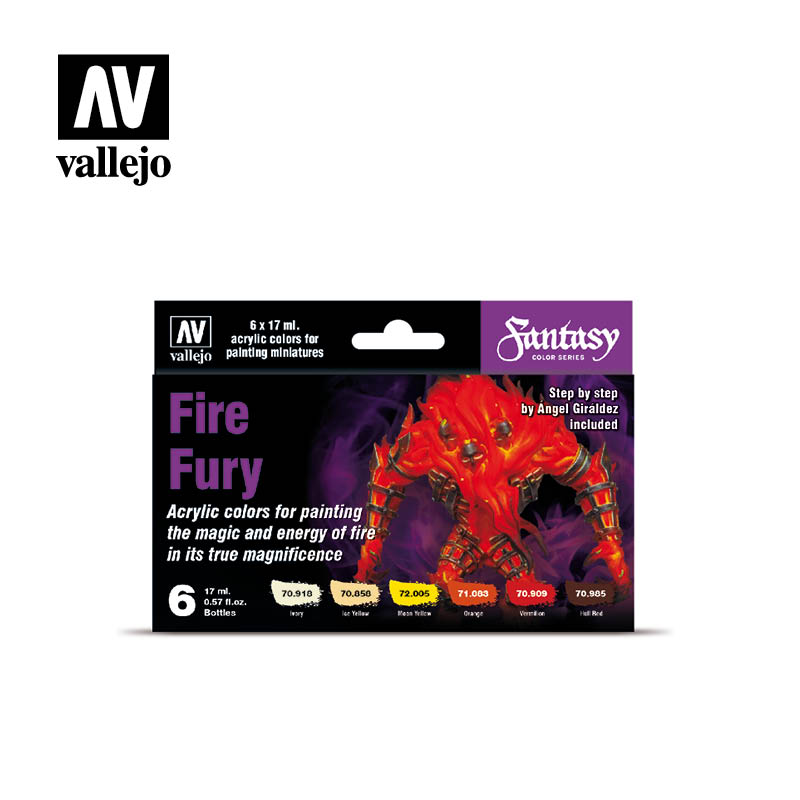 Fantasy Color Series: Fire Fury (ONLINE ORDER ONLY)