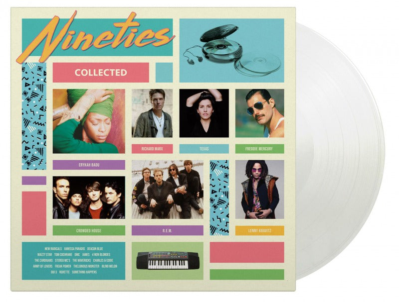 Nineties Collected / Various [Limited 180-Gram Crystal Clear Colored Vinyl] [Import] (2 Lp's) [Vinyl] (ONLINE ORDER ONLY)