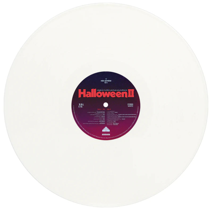 Halloween II Original Motion Picture Soundtrack: A Rob Zombie Film (180g, Booklet, White Vinyl) [Vinyl] (ONLINE ORDER ONLY)