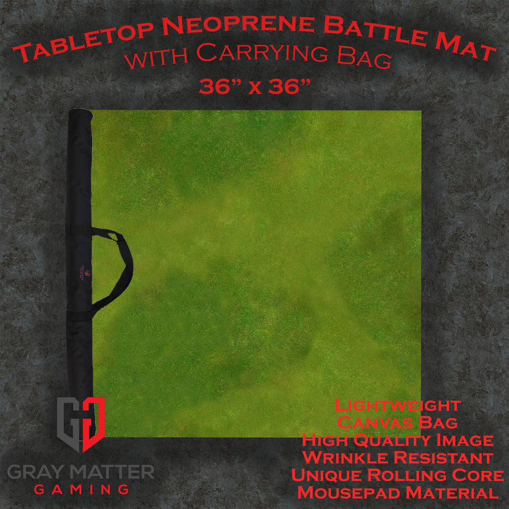 Verdant Fields 2 - Neoprene Battle Mat with Bag (Online Order Only)