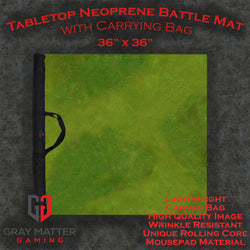 Verdant Fields 2 - Neoprene Battle Mat with Bag (Online Order Only)