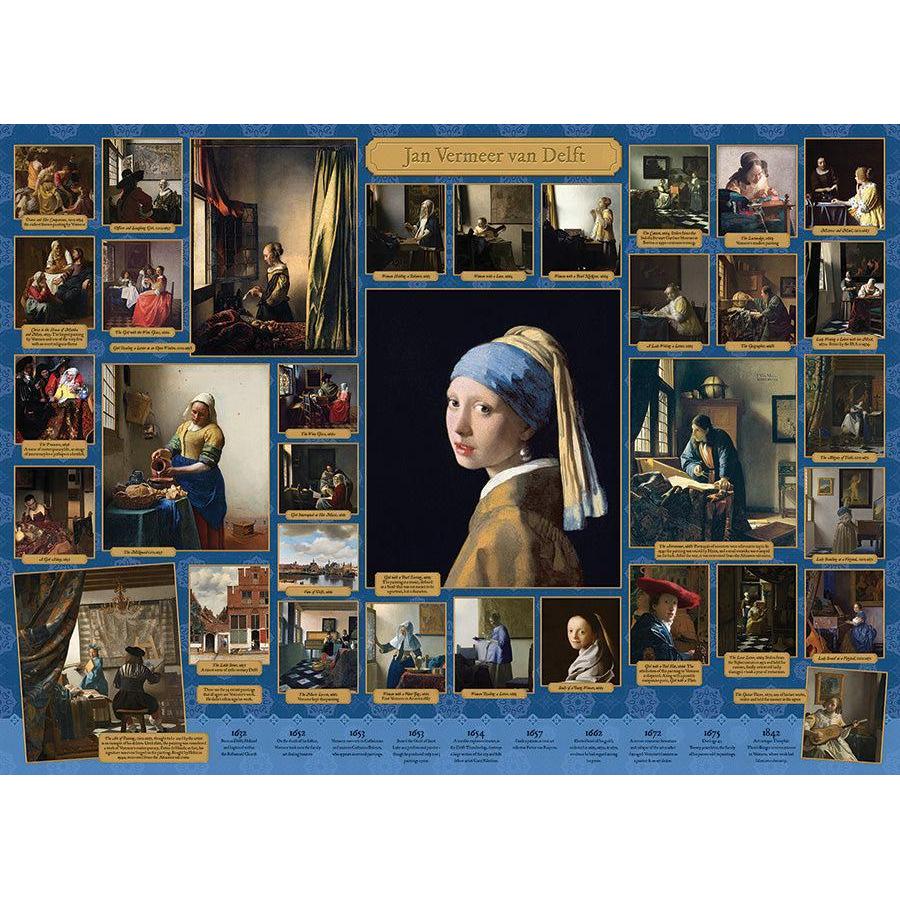 Vermeer Collage 1000 Piece Jigsaw Puzzle Cobble Hill (ONLINE ORDER ONLY)