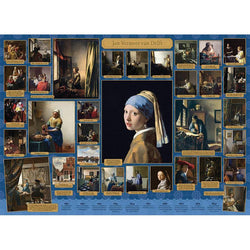 Vermeer Collage 1000 Piece Jigsaw Puzzle Cobble Hill (ONLINE ORDER ONLY)