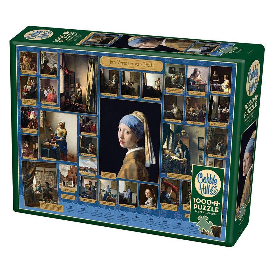 Vermeer Collage 1000 Piece Jigsaw Puzzle Cobble Hill (ONLINE ORDER ONLY)