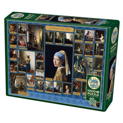 Vermeer Collage 1000 Piece Jigsaw Puzzle Cobble Hill (ONLINE ORDER ONLY)