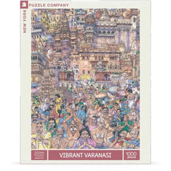 Vibrant Varanasi 1000 Piece Jigsaw Puzzle NYPC (ONLINE ORDER ONLY)