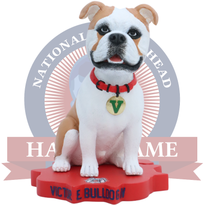Victor E. Bulldog IV Fresno State Bulldogs Live Bulldog Bobblehead (ONLINE ORDER ONLY)