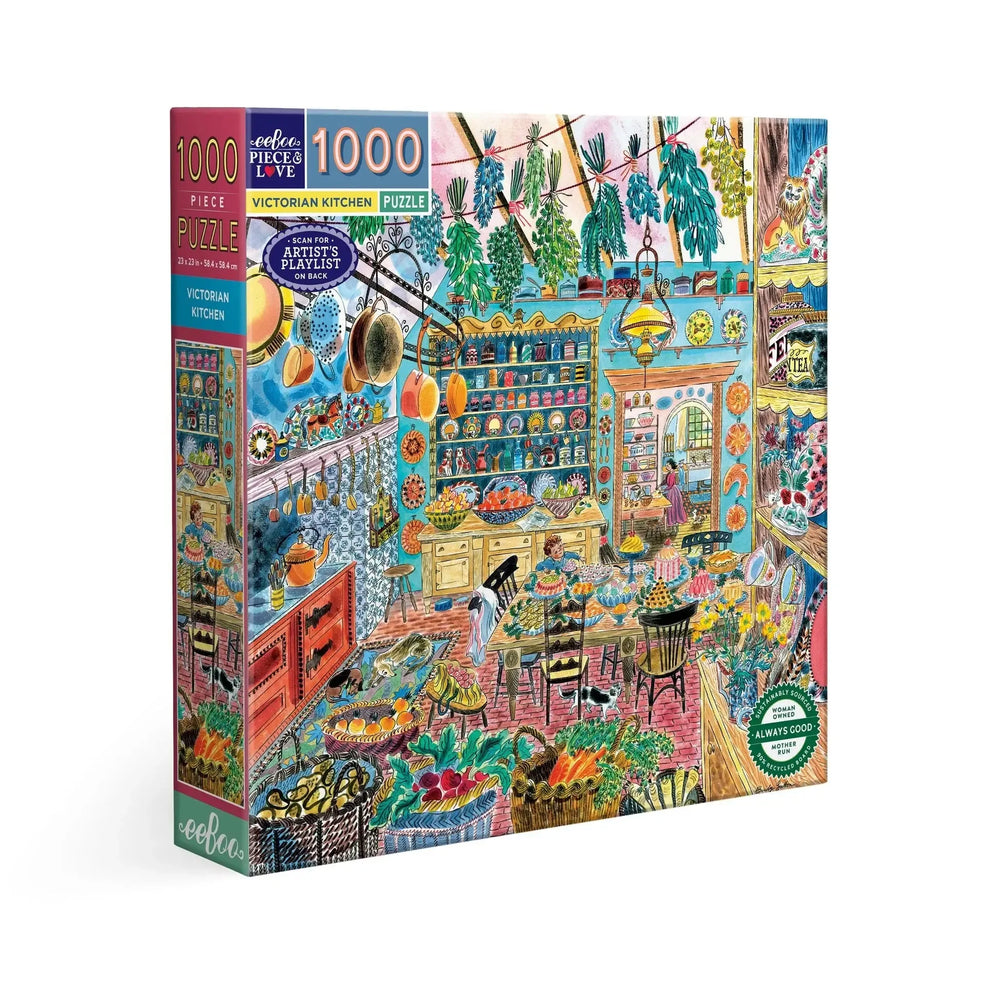 Victorian Kitchen 1000 Piece Jigsaw Puzzle eeBoo (ONLINE ORDER ONLY)