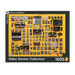 Video Games Collection 1000 Piece Jigsaw Puzzle NYPC (ONLINE ORDER ONLY)
