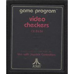 Video Checkers - Atari 2600 (Online Order Only)