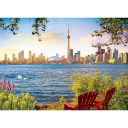 View from Toronto 1000 Piece Jigsaw Puzzle Eurographics (ONLINE ORDER ONLY)